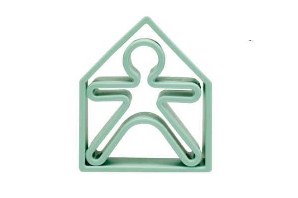 Zabawka - gryzak DENA - GREEN PASTEL